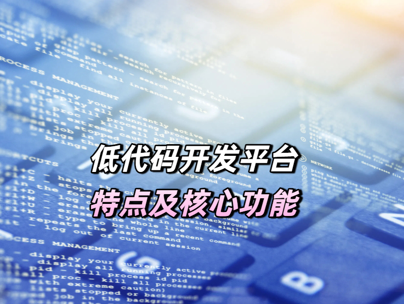 低代碼開發(fā)平臺的特點以及核心功能有哪些？